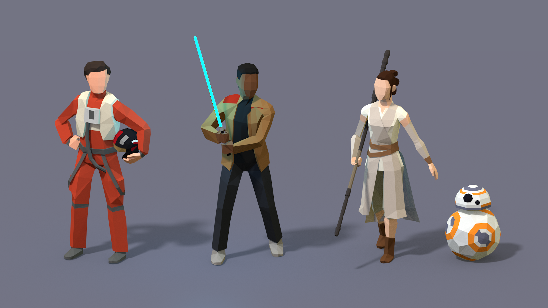 Low Poly Game Models
