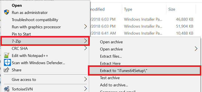 Create silent install for exe windows 10